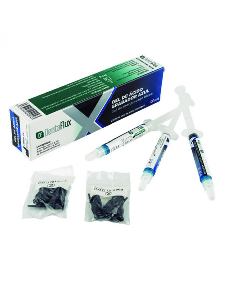 Gel Acido Grab. Azul 37% Jer. 3X3,5Gr. -