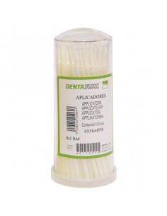 Microaplicadores Extra-Finos Blancos 100U. - 2
