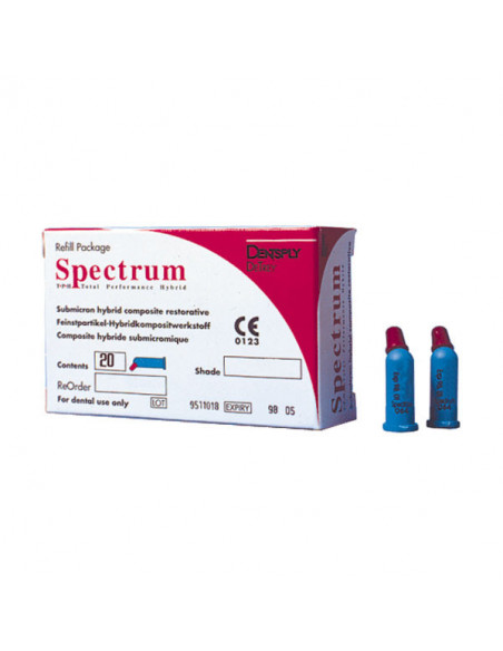 Spectrum Tph 20 composite encompules  20 und.X0,25Gr - DENTSPLY