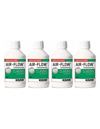 Air Flow Polvo Classic Bot.4X300Gr. "Menta" - EMS