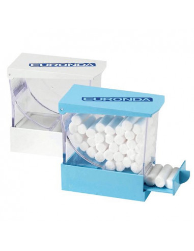 Dispensador De Rollos Algodon Blanco - EURONDA