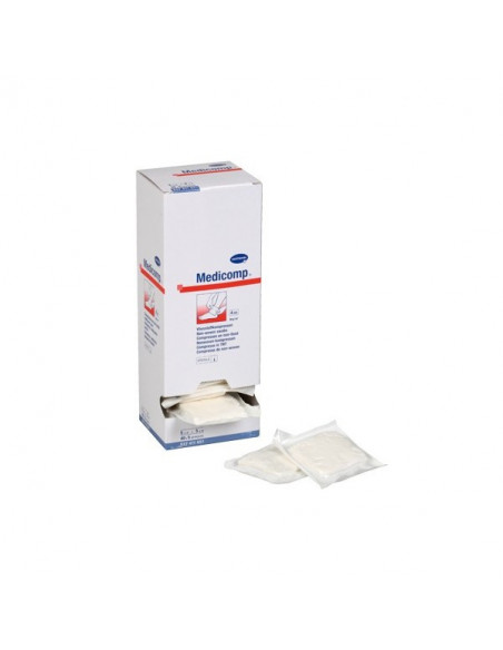 Gasas Esteriles Medicomp Bi S30 5X5Cm. 4F.40X5U. - HARTMANN