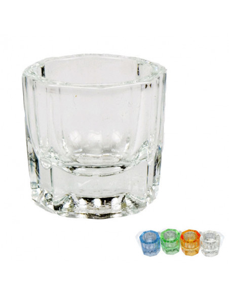 Vaso Dappen Transparente 1U. - CRISTALES Y OPALINAS
