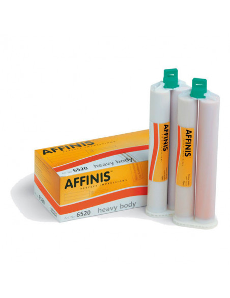 Affinis System Heavy Body: Silicona fluida dental 2X75Ml.+Acc. - COLTENE