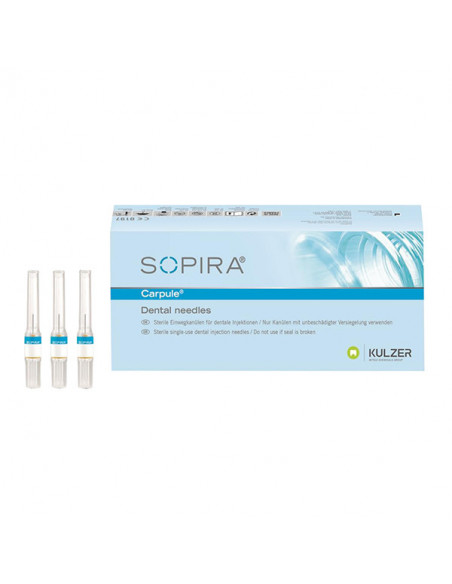 Aguja Carpule 0.4X38 C/Plast.27G Larga 100Ud. - KULZER