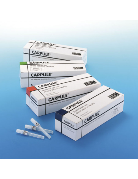 Aguja Carpule 0.4X25 C/Plast.27G Corta 100U - KULZER