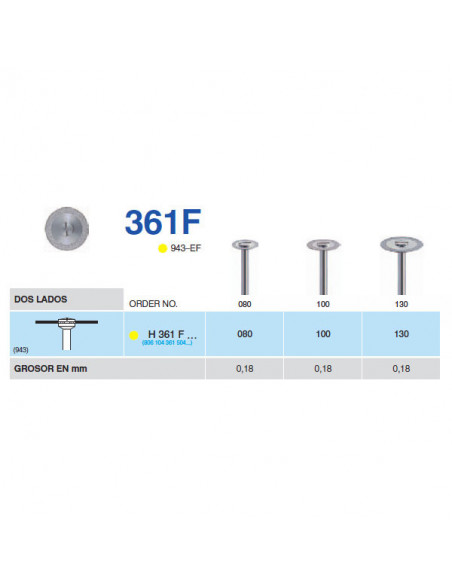 H361F-100 Pm Disc.Diam. - HORICO