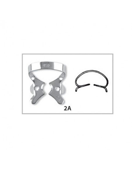 2A Clamp Con Ala - IVORY