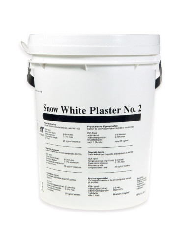 Snow White Plaster Yeso 4,5Kg. - KERR