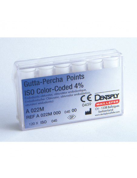Gutapercha Conicidad .04-06 Maillefer - MAILLEFER