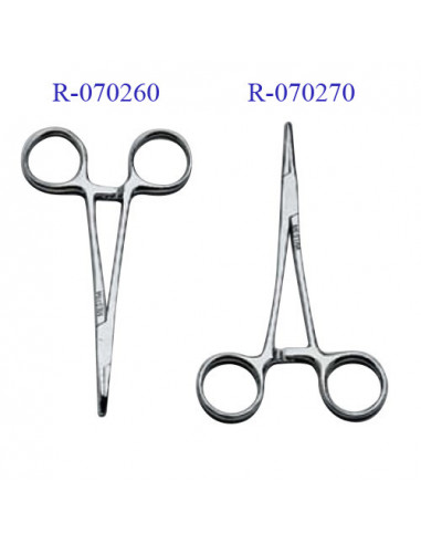 070260 Pinza Mosquito Curva 12Cm. - MESTRA