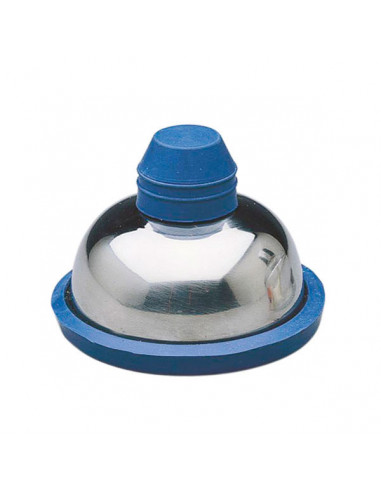 070065 Lampara Alcohol Acero Base Y Tapa Silicona - MESTRA