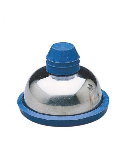 070065 Lampara Alcohol Acero Base Y Tapa Silicona - MESTRA