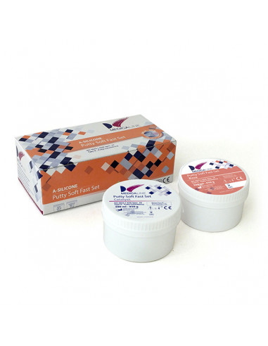 A-Silicone Ml Putty Soft Fast Set 300+300Ml. - MEDICALINE