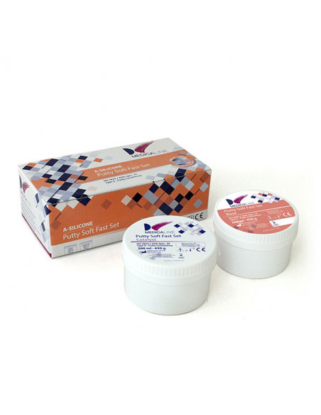 A-Silicone Ml Putty Soft Fast Set 300+300Ml. - MEDICALINE