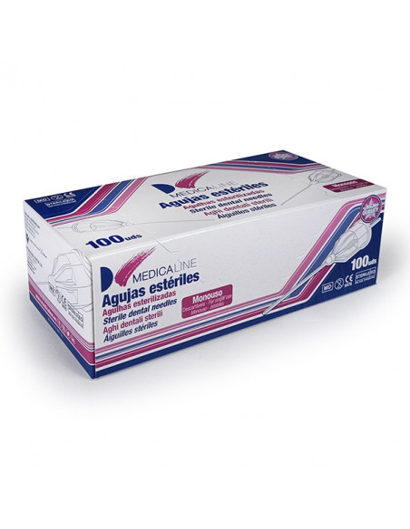 Agujas dental Medicaline  100Uds. - MEDICALINE