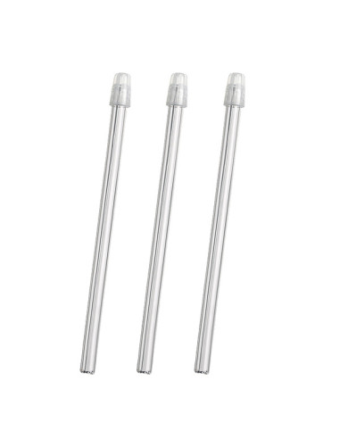 Eyectores de saliva transparentes de 15Cm. 100U. - MEDICALINE