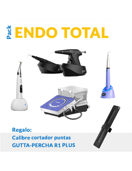 Woodpecker Pack ENDO TOTAL 2 — Motor MOTOPEX con Localizador Integrado + Ultrasonidos D600 LED + Endo Activador + Obturación
