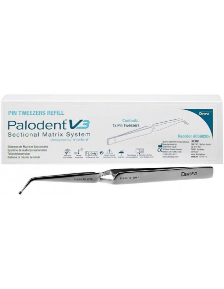 Palodent V3 Pin Tweezer: Pinzas para sistema Repos.1U. - DE TREY