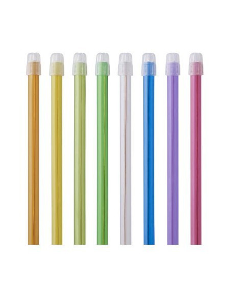 Aspiradores de saliva euronda de 15Cm bolsas de 100 Uds. Fabricados en Plástico Atóxico. Capuchón  extraible - EURONDA