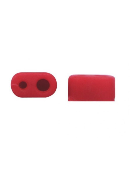 Topes de goma rojos para bi pins 500uds - RENFERT