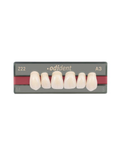 Dientes Odident anteriores superiores - UNIDESA DENTAL
