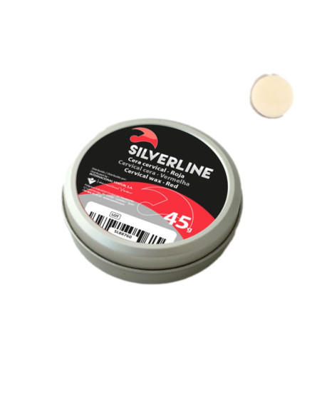 Cera adhesiva de color marfil 45gr - SILVER LINE