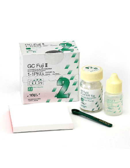 FUJI II 1-1 Nº 22 15GR.+10G.: Cemento de ionomero de vidreo