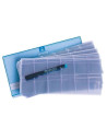 Portaradiográfias transparentes con rotulador