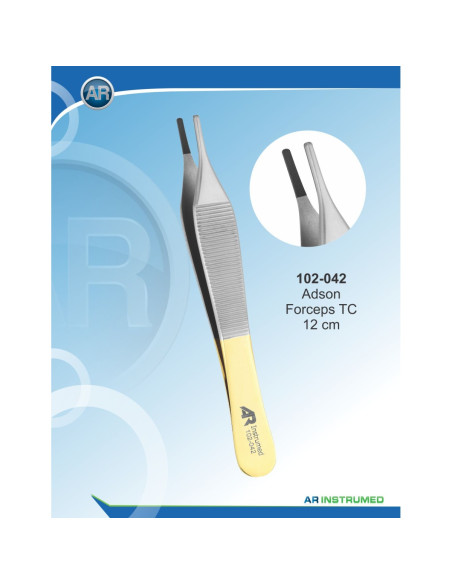Pinza Adson 12 cm TC