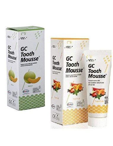 GC Tooth Mousse (Pack of 2) Melon & Tutti-Frutti Toothpaste