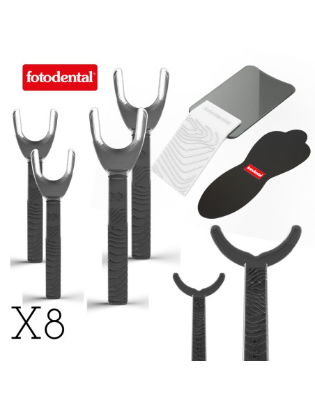Kit espejos para ortodoncia profesional