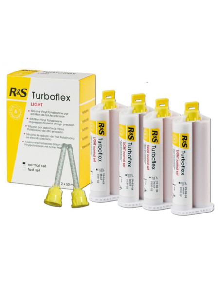 Silicona  fluida Turboflex Light (4x50ml) - Light Regular Normal Set
