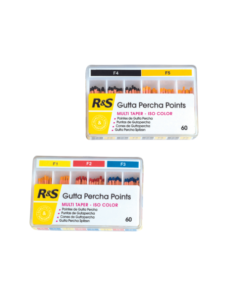 Puntas de Gutapercha ISO Multi Taper (60 uds.) - Nº30 (F3)