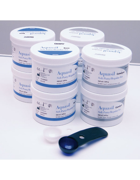 AQUASIL SOFT PUTTY eco (8x450ml) Silicona dental