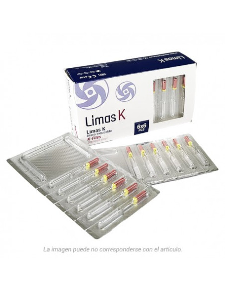 Limas K Medicaline 25 mm| Flexibilidad, Precisión y Alto Rendimiento en Endodoncia