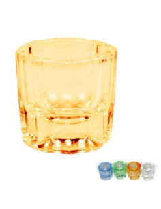 Vaso Dappen Amarillo 1U. - CRISTALES Y OPALINAS 2