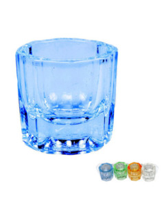 Vaso Dappen Azul 1U. - CRISTALES Y OPALINAS 2