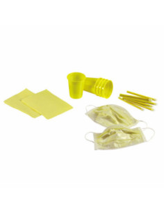 Kit 4 Desechables Amarillo 500 Pacientes - EURONDA