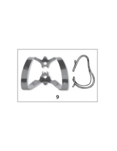 9 Clamp Con Ala - IVORY