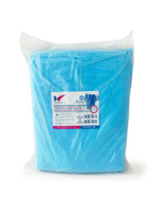 Batas desechables protección. 10U - MEDICALINE