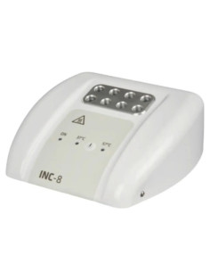 Incubadora Biológica INC-8 para Indicadores de Esterilización — 8 viales simultáneos, 37 °C o 57 °C, regulación digital