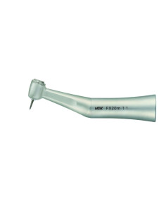 NSK FX20M Contra Ángulo Reductor 20:1 para Implantología — Acero inoxidable con irrigación interna y externa