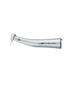 NSK Ti-Max Z24L Contra Ángulo 1:1 con Luz — Titanio DURAGRIP con fibra óptica y sistema de cabezal limpio