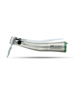 NSK Ti-Max Nano SG20LS Contra Ángulo Reductor 20:1 para Implantología — Cabezal nano, titanio DURACOAT