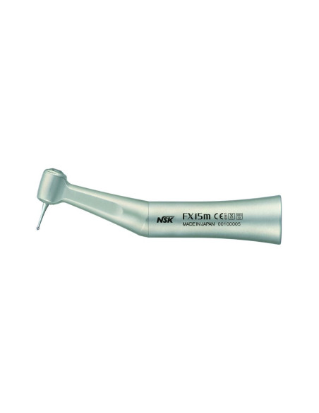 NSK FX15m Contra Ángulo Reductor 4:1 — Acero inoxidable con cartucho reemplazable