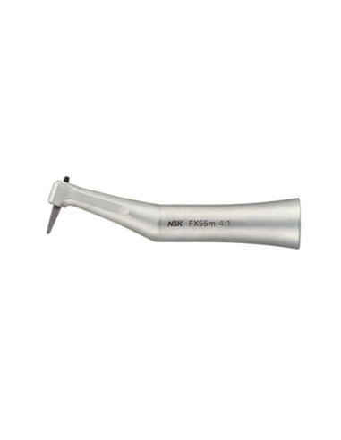 NSK FX55m Contra Ángulo Reductor 4:1 para Stripping — Acero inoxidable para puntas EVA Profin y limas ortodóncicas