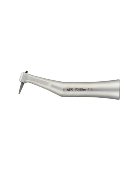 NSK FX55m Contra Ángulo Reductor 4:1 para Stripping — Acero inoxidable para puntas EVA Profin y limas ortodóncicas