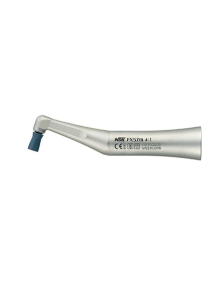 NSK FX57m Contra Ángulo Reductor 4:1 para Profilaxis — Acero inoxidable con sistema Paste Defense