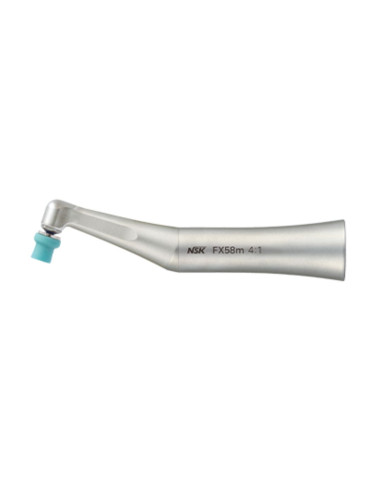 NSK FX58m Contra Ángulo Reductor 4:1 para Profilaxis — Acero inoxidable con sistema Paste Defense